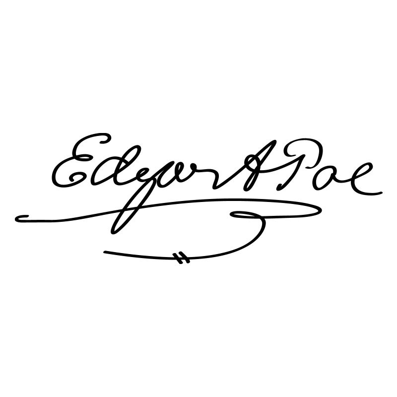 Edgar Allan Poe Signature