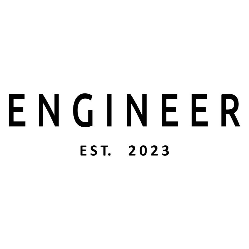 Engineer Est. 2023 Graduation Engineering Student