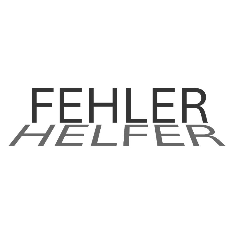 Fehler - Helfer: Optimistische Botschaft