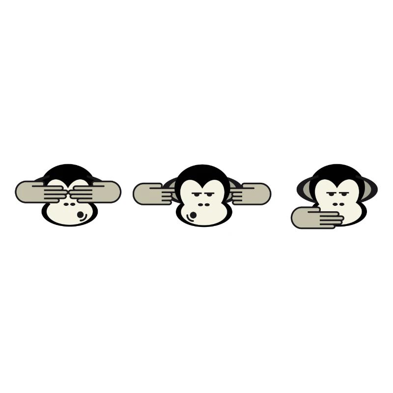 3 singes