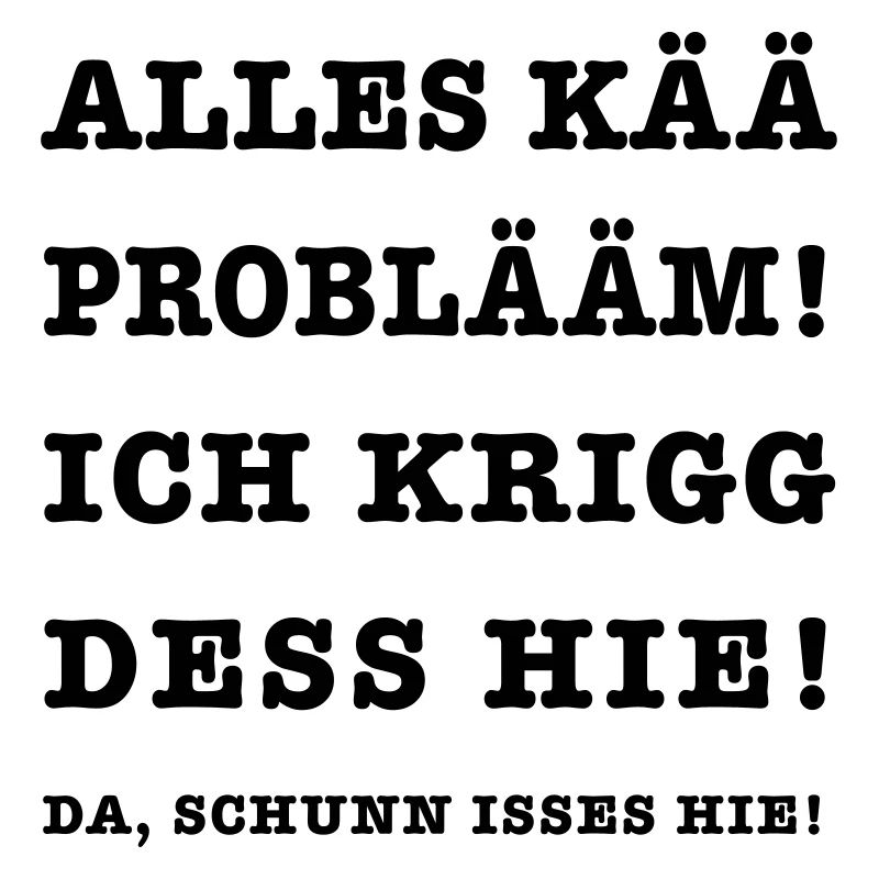 Kein Problem – Pfalz