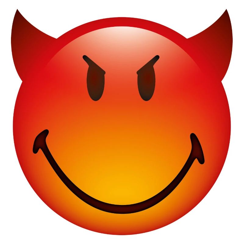 Smiley Glossy Devil