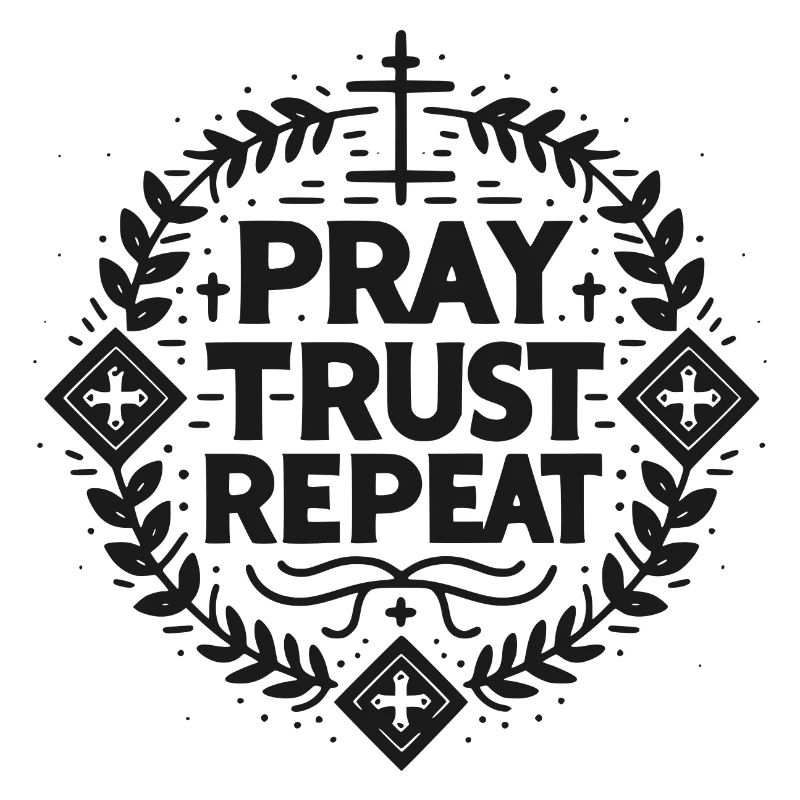 Pray Trust Repeat