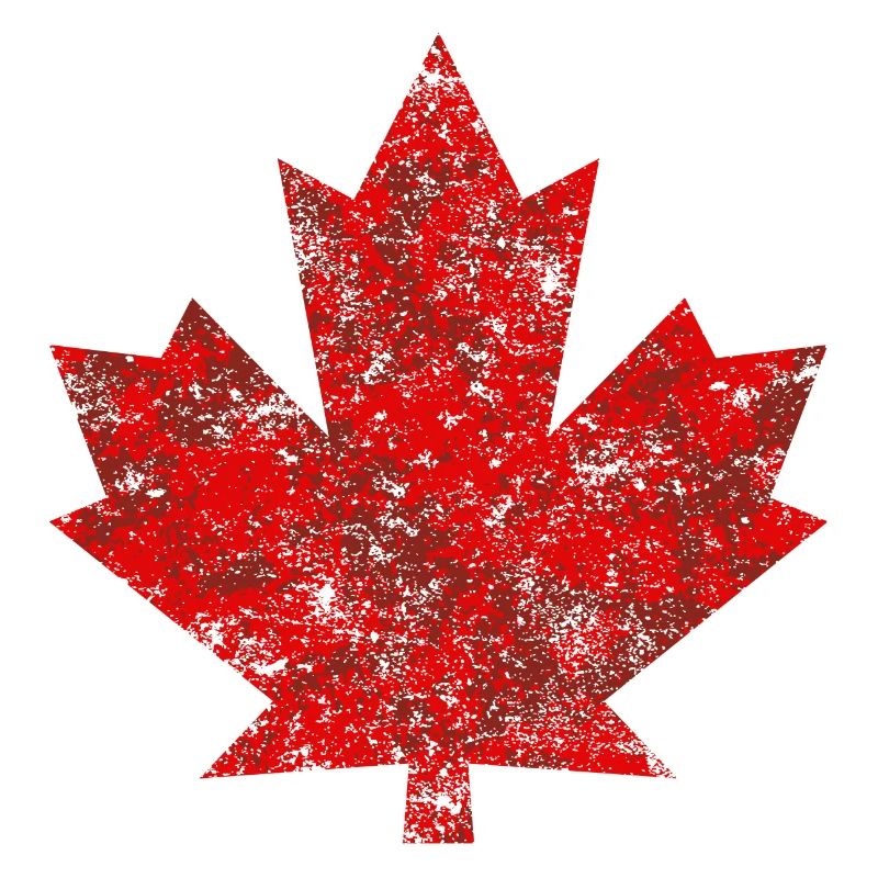 Canada Maple Leaf Maple Leaf Canada America Grunge