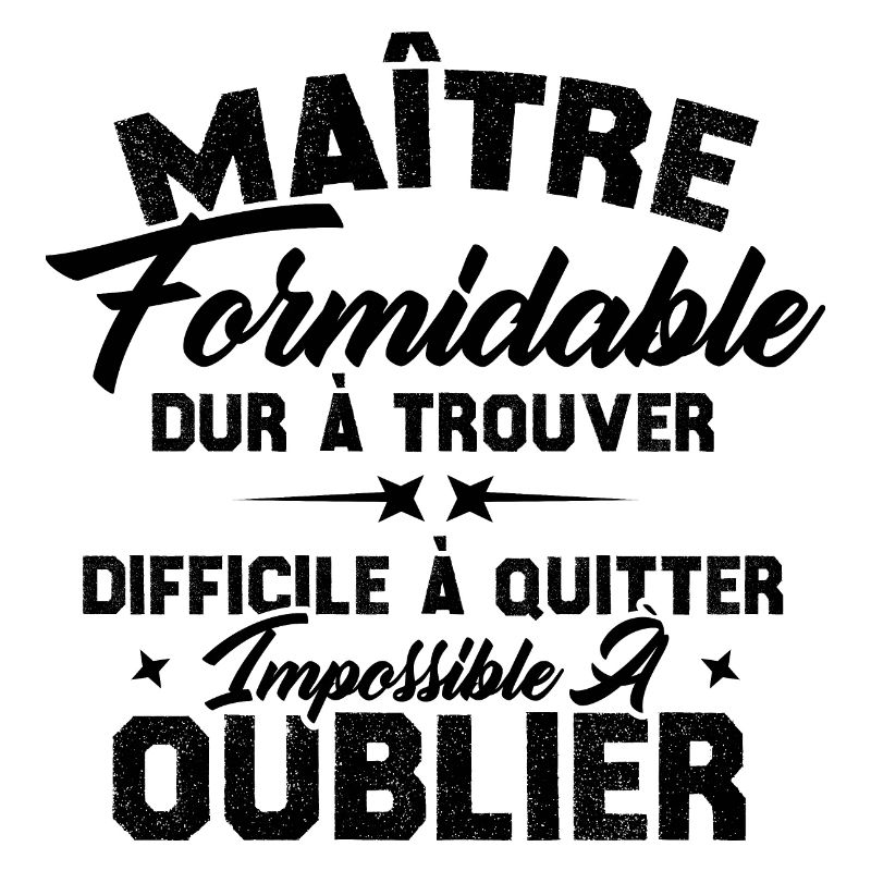 Maître Formidable Idée Cadeau Maître D'école