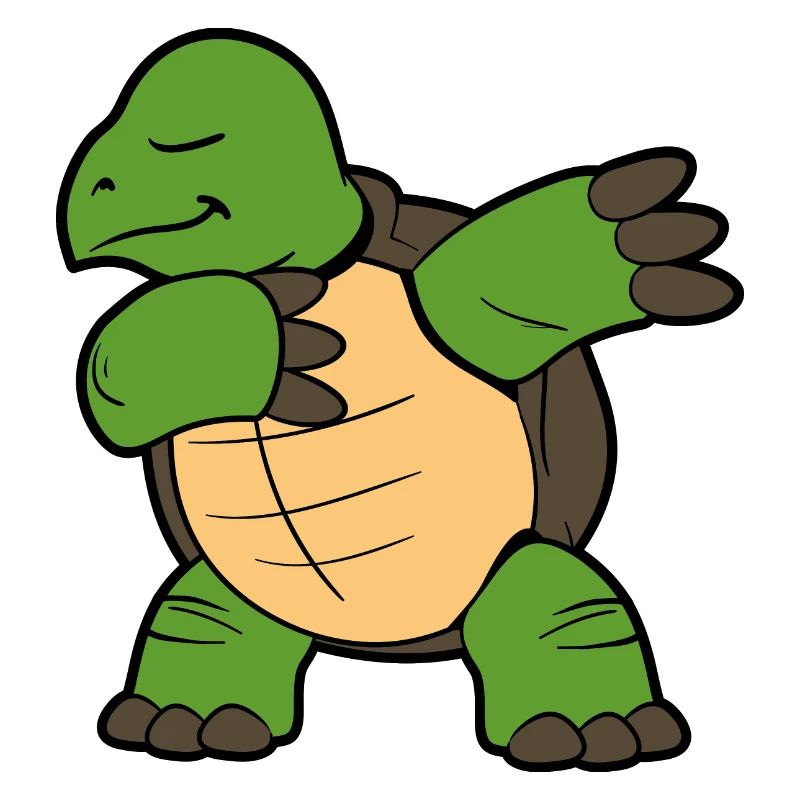Dabbing Dab Dancing tortoise turtle