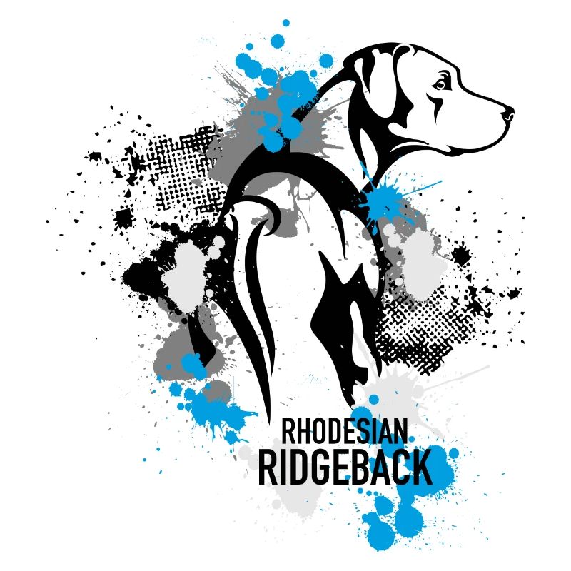 Rhodesian Ridgeback Splash Blue