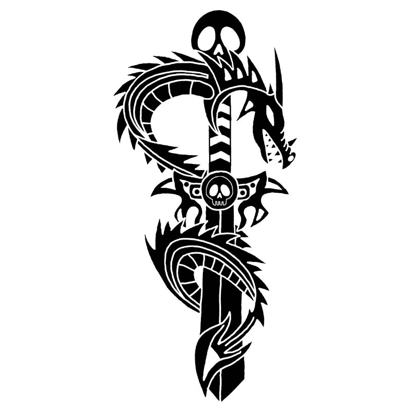 Der schwarze Drache und das Schwert