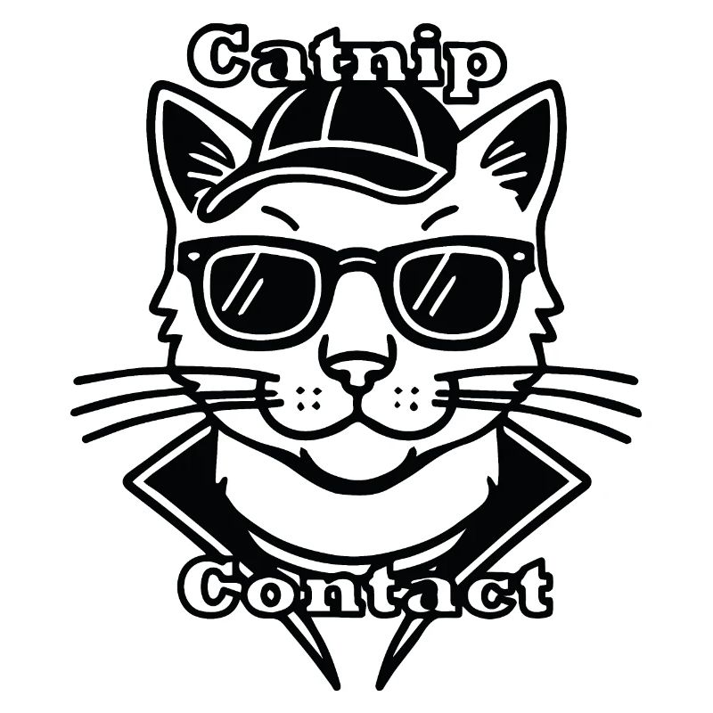 Chat suspect - Conception du contact de l’herbe à chat