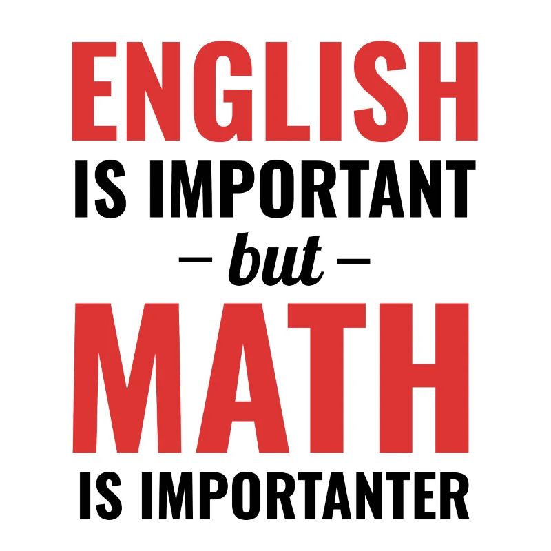 Algebra math professor teaching gift idea