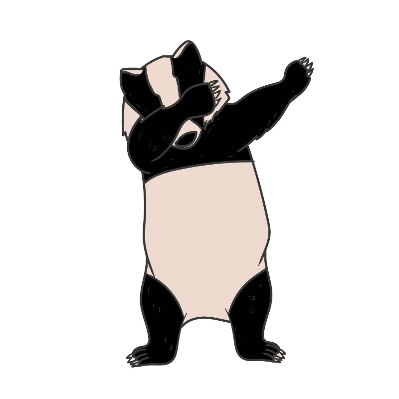 Dabbender Badger Dabbing Badgers Gift