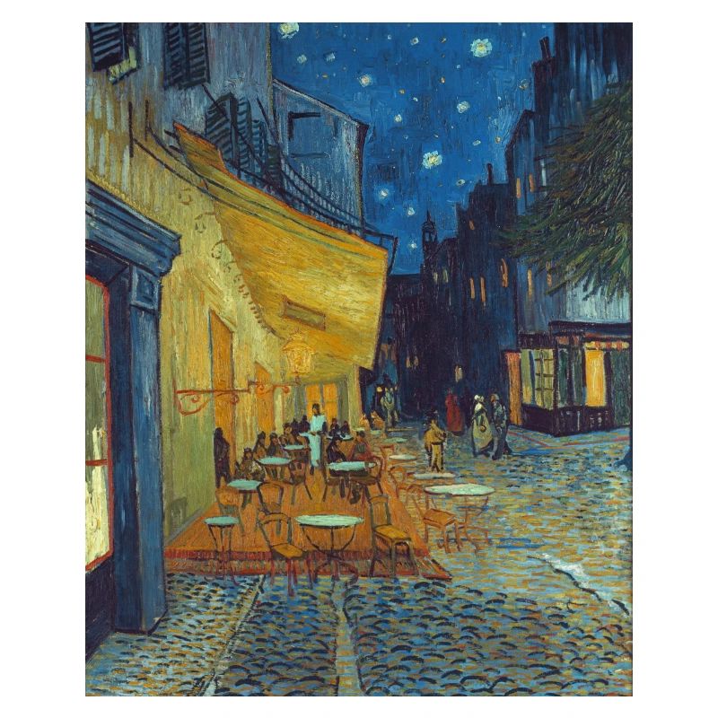 Terrasse de café le soir à Arles - Van Gogh