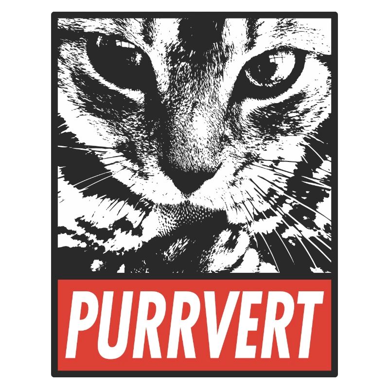 Purrvert – einzigartige Katzengrafik
