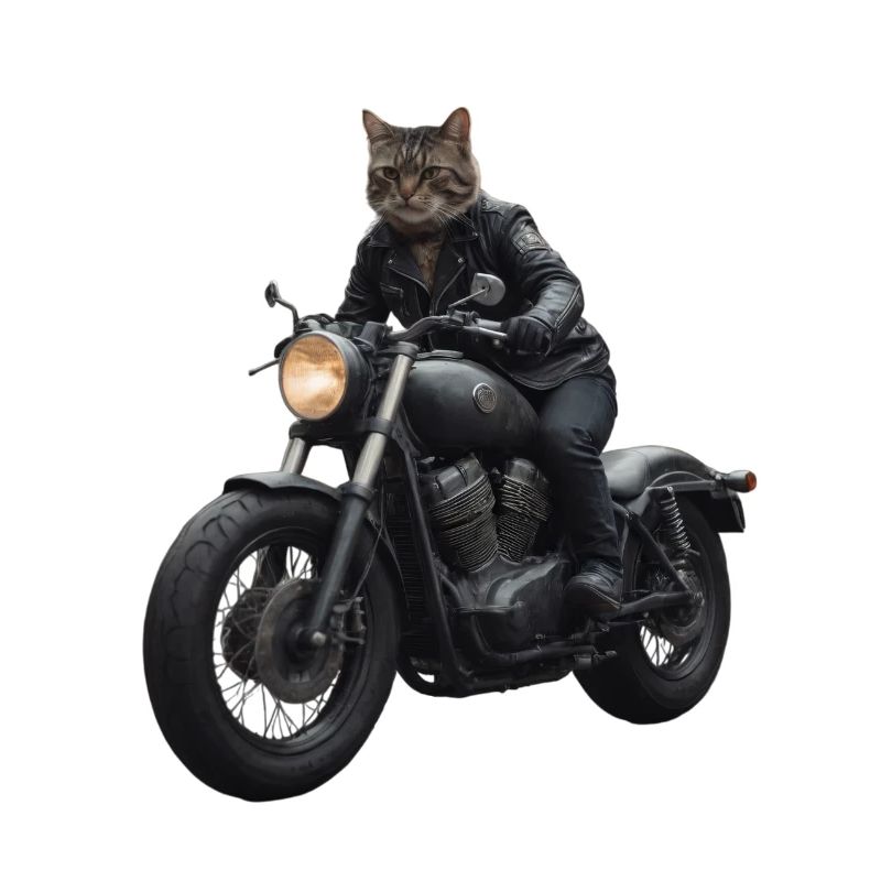 Biker Cat
