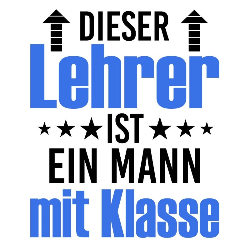 Dieser Lehrer ist ein Mann mit Klasse
