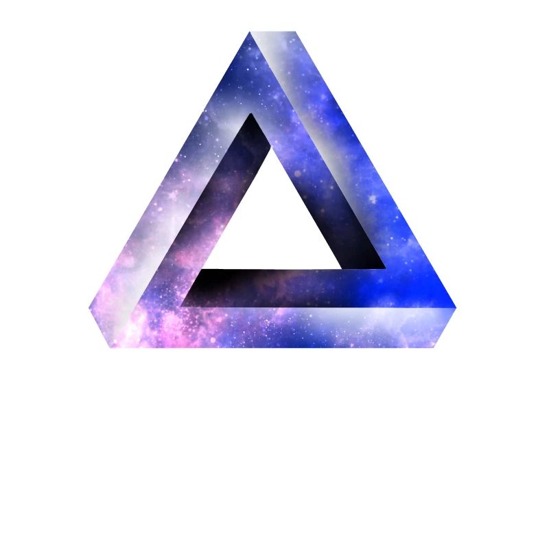 optical illusion triangle