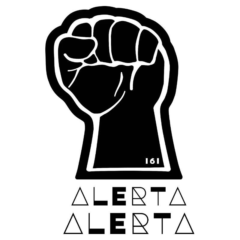 Faust Hoch Alerta Antifascist Antifa 161 - 01