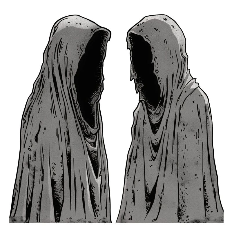 Pas de murmures de fantômes de visage