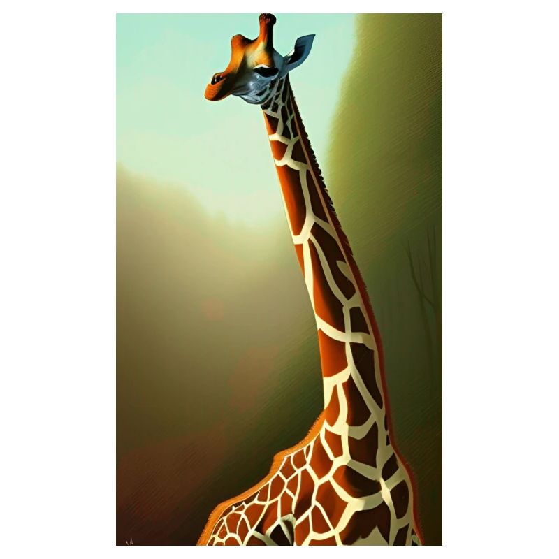 Comic Cartoon Drawing Giraffe Giraffa