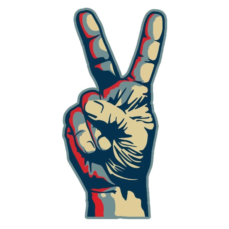 Peace hand