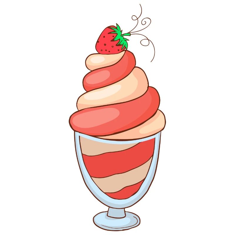 Eis Speiseeis Eiskrem Eiscreme Kugeleis Eisbecher