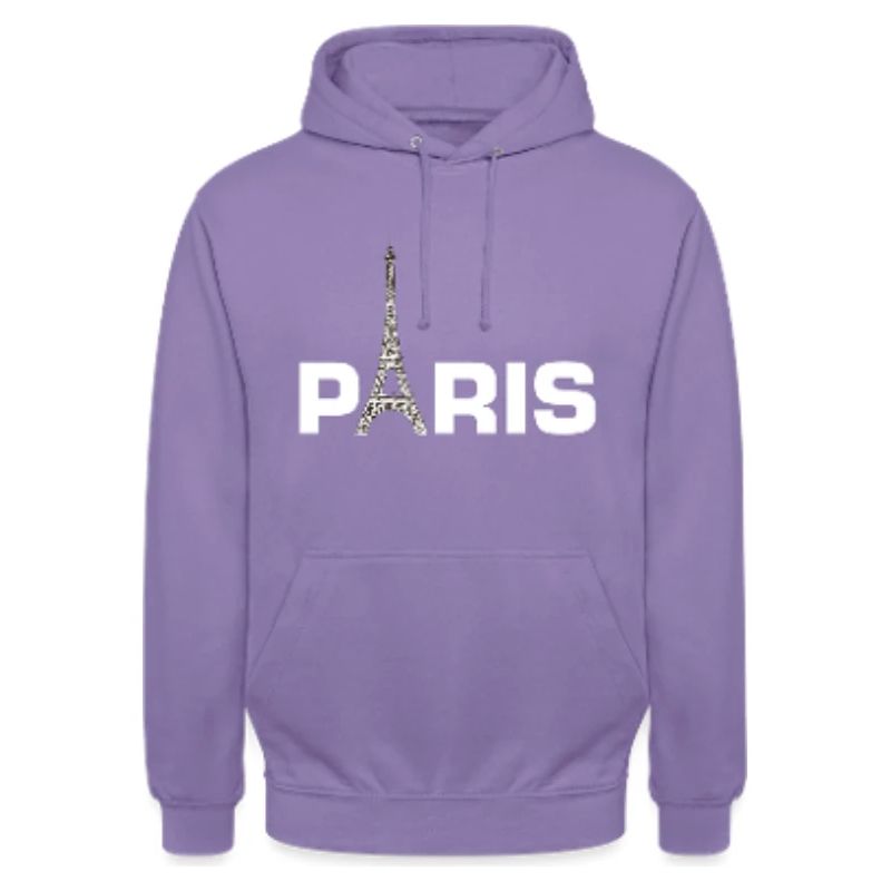Paris Sweat à capuche avec Tour Eiffel