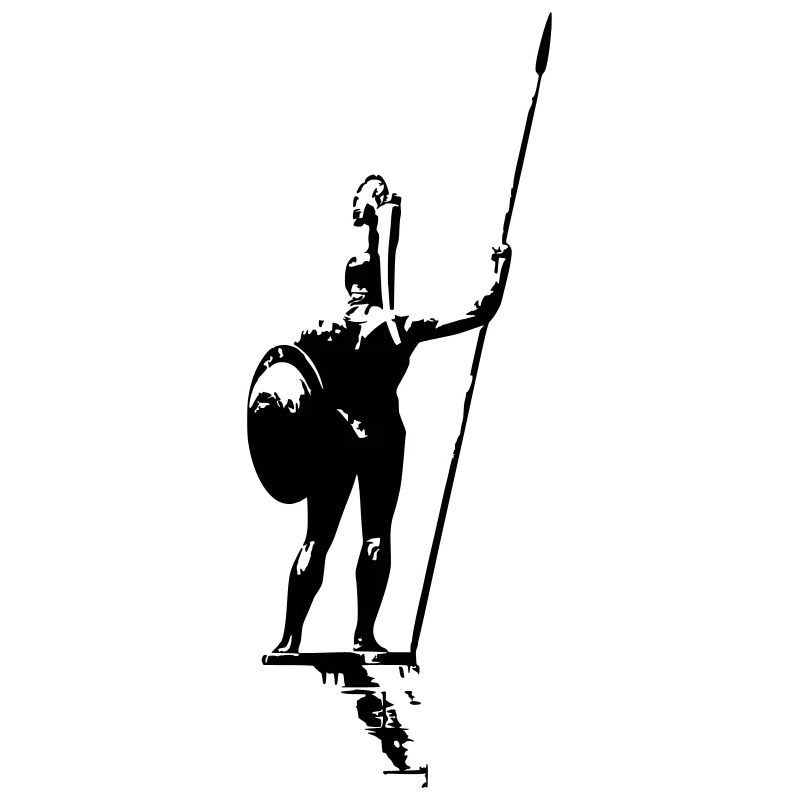 Galdiator as a vector graphic