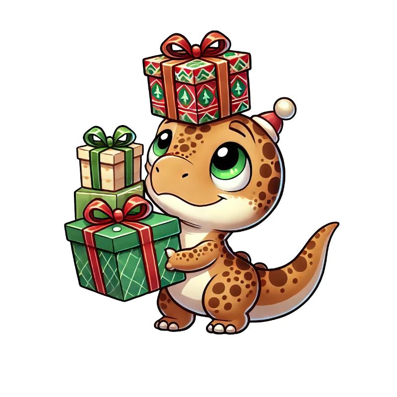 Fête de Noël Dino T-Rex
