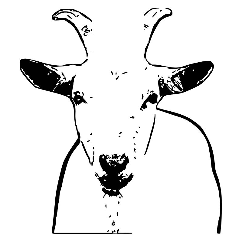 goat outlined