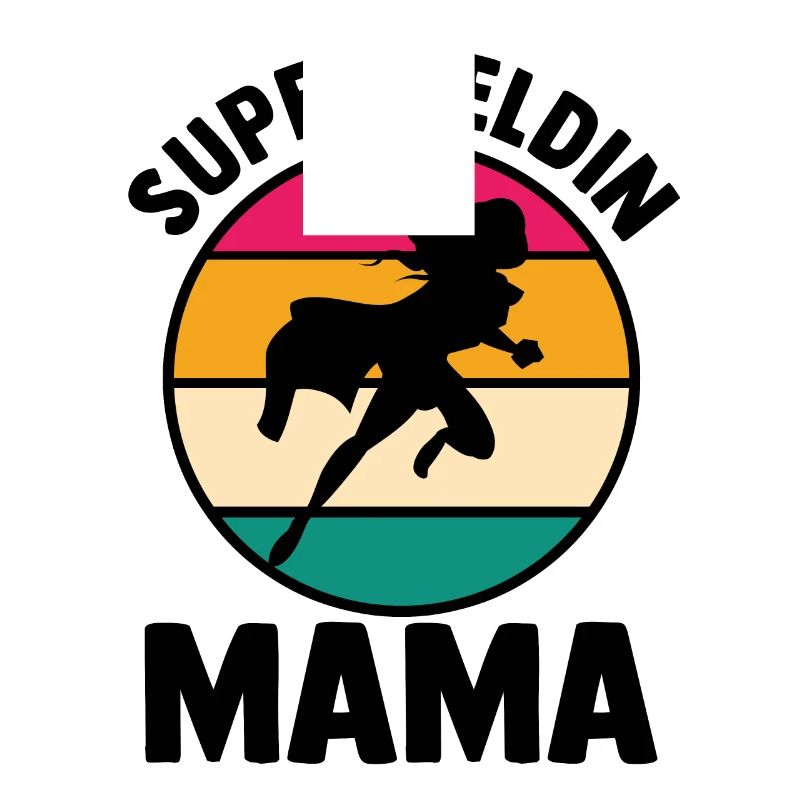 Mutter Superheldin Mama