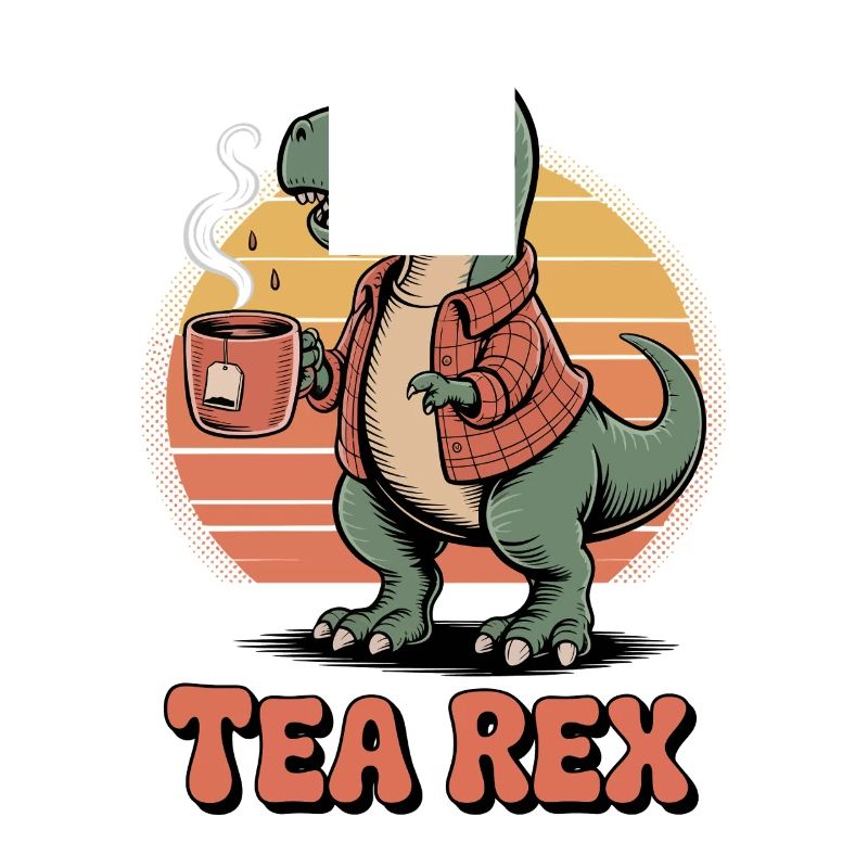 Tea Rex Dinosaur