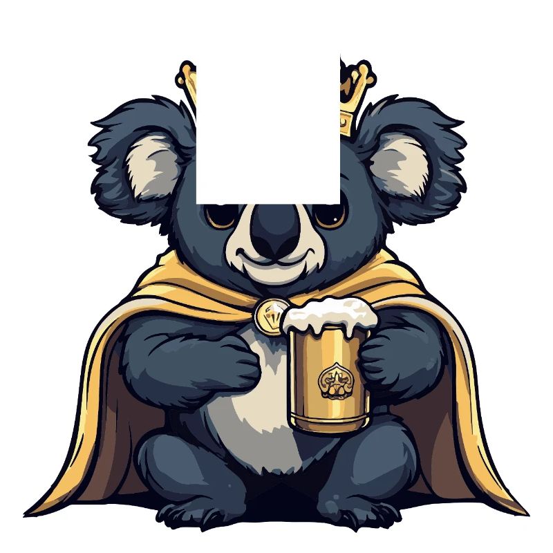 Koala Beer Funny
