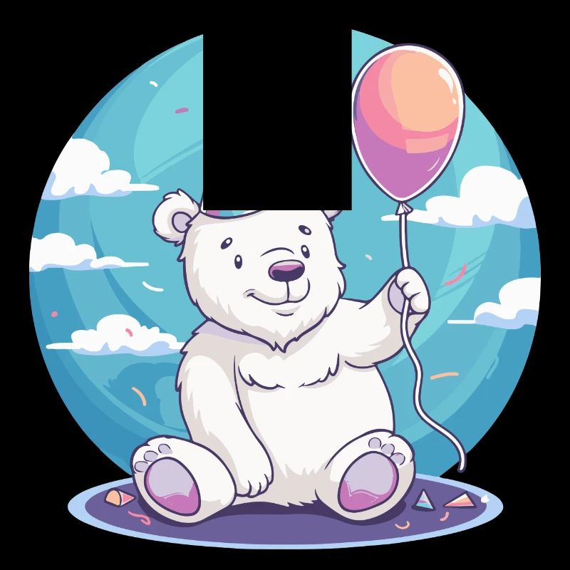 Eisbär Geburtstag Comic