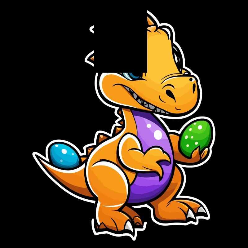 Dinosaur Easter Eggs Easter