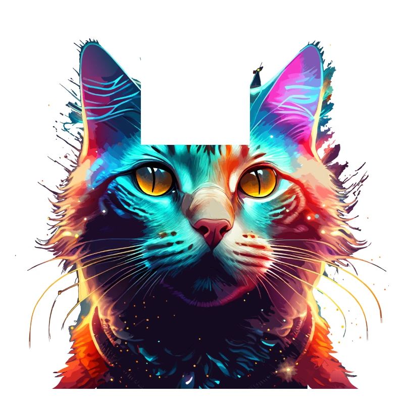 Cat Colorful