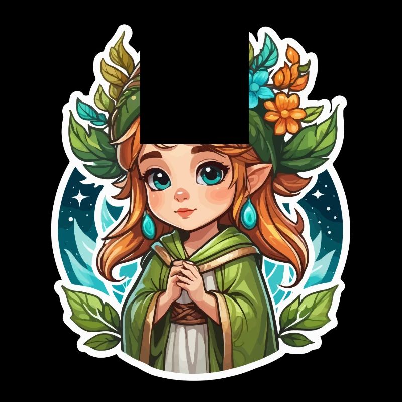 Druide Mignon Illustration