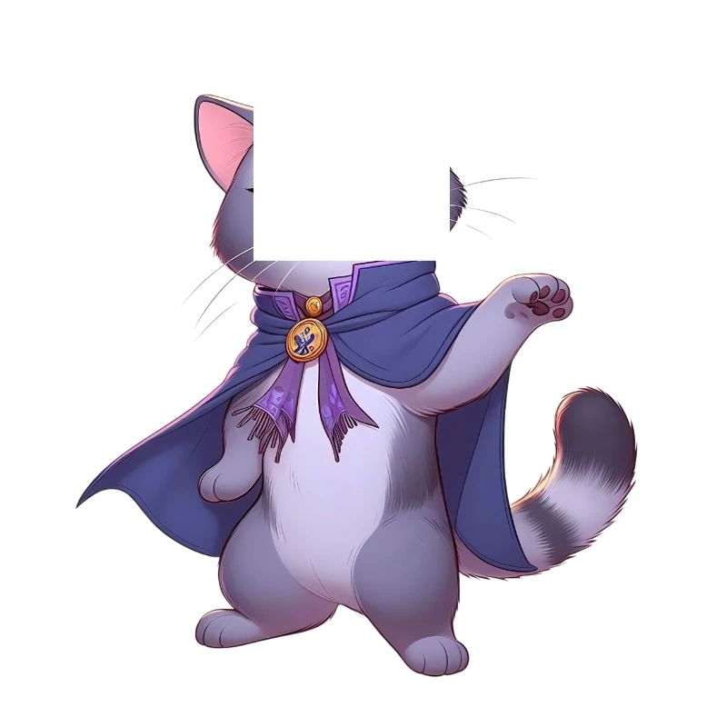 chat élégant