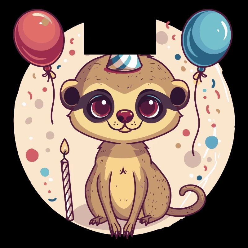 Suricate Anniversaire Bébé