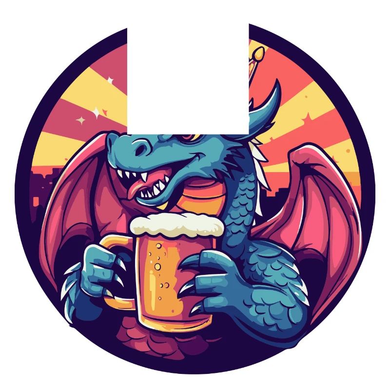Drache Bier Comic