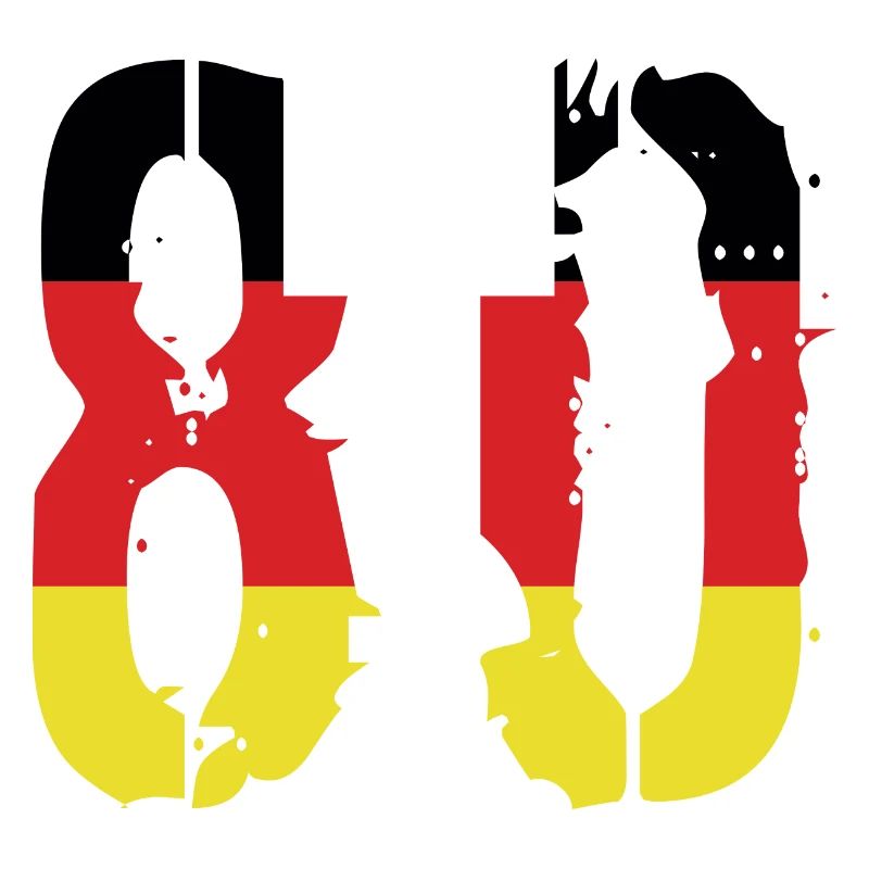 80 Number Germany Jersey