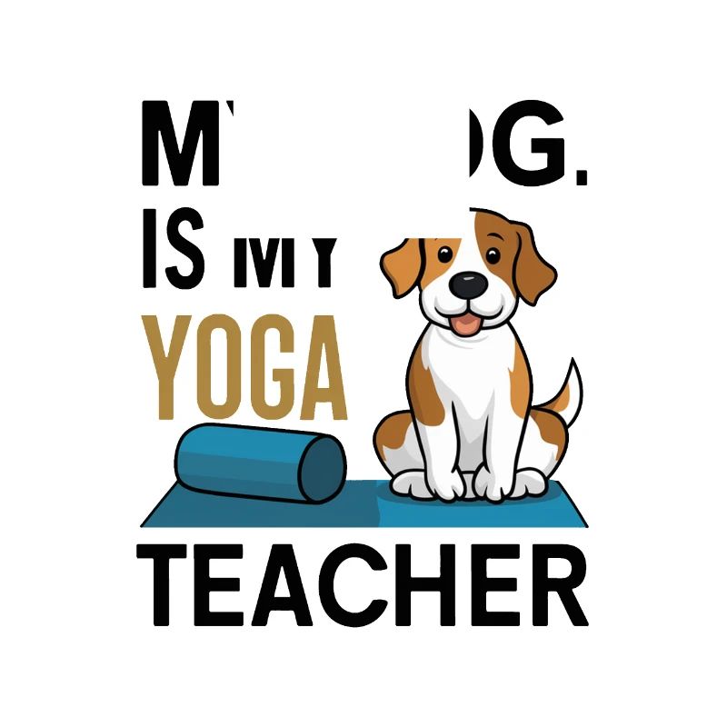 Mon chien est mon prof de yoga