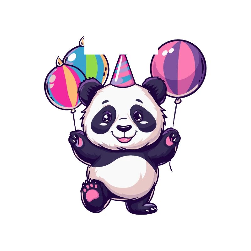 Panda Anniversaire Bébé