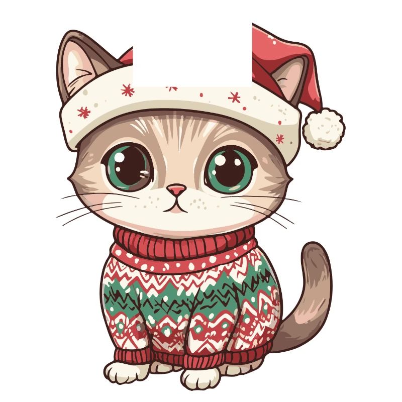 Cat Christmas Comic