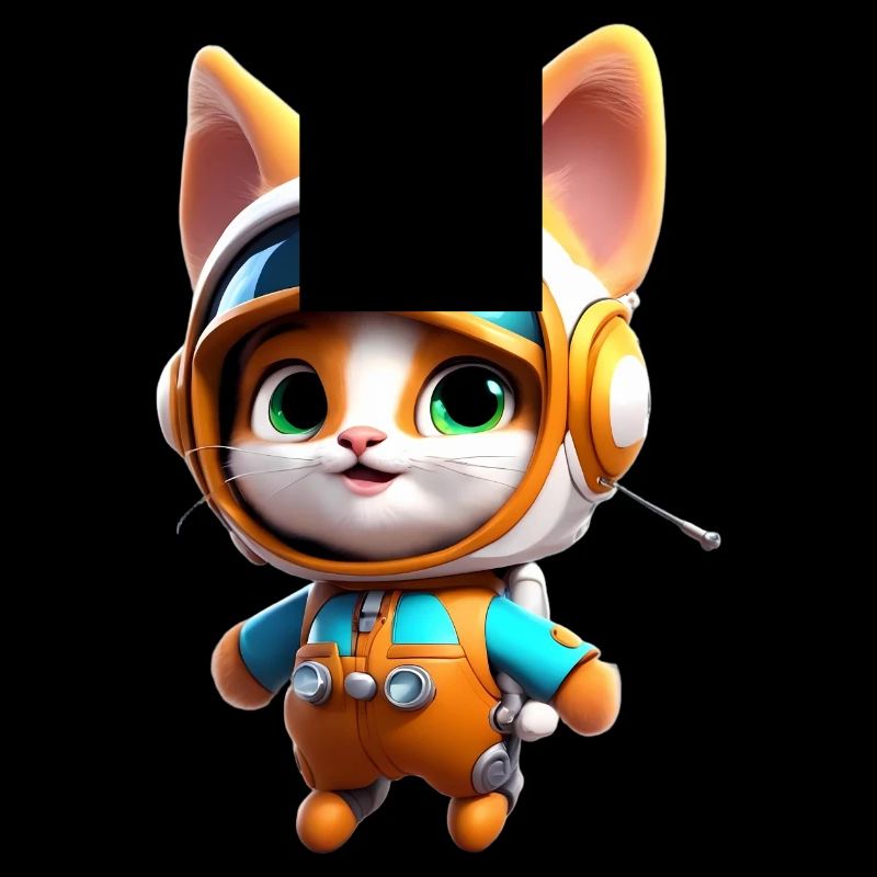 Astronaut Kitten