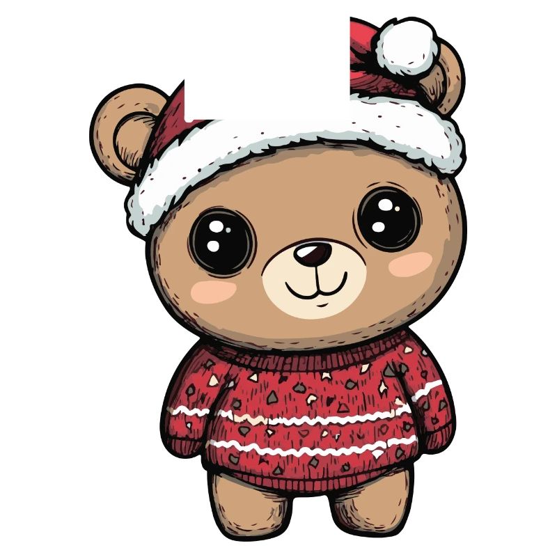 Bär Weihnachten Comic