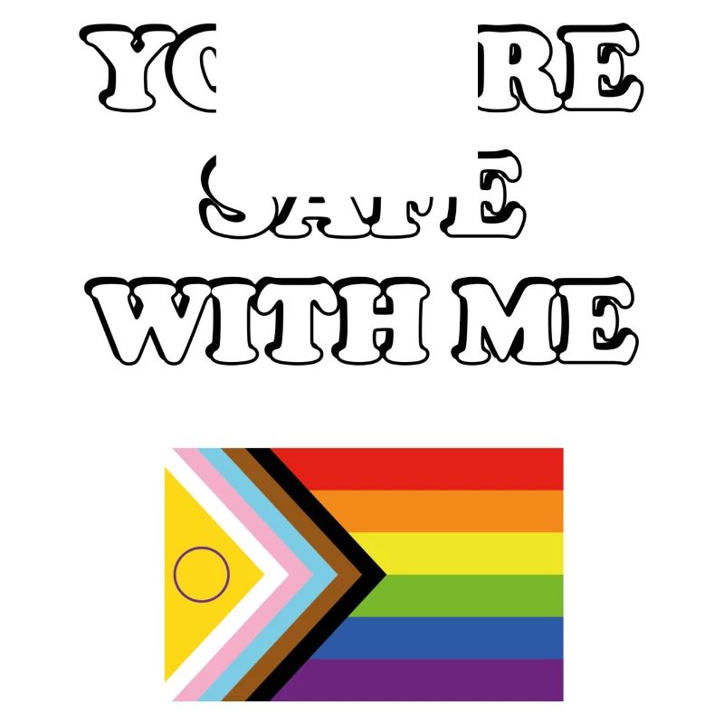 You Are Safe With Me Inclusive Pride Progress Flag