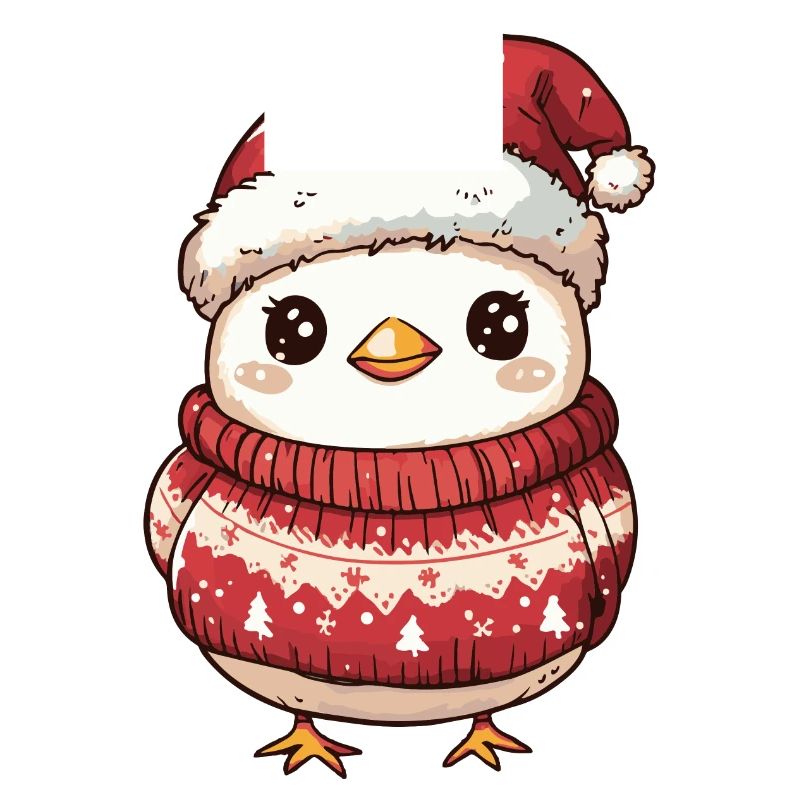 Chicken Christmas Comic