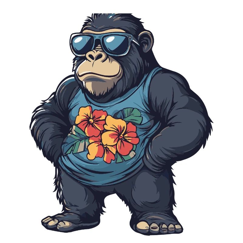 Gorilla Comic Vacation