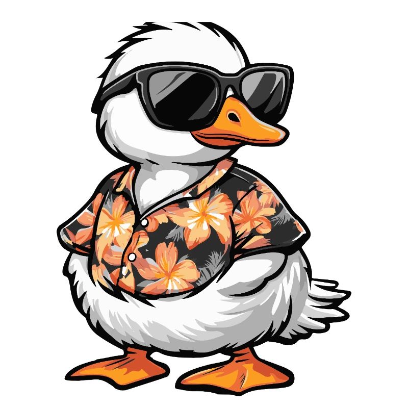Goose Comic Holiday