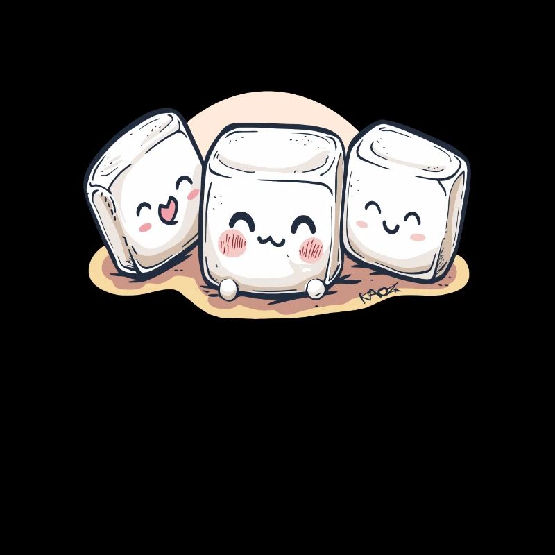 Cute, Cute Chibi Marshmallows